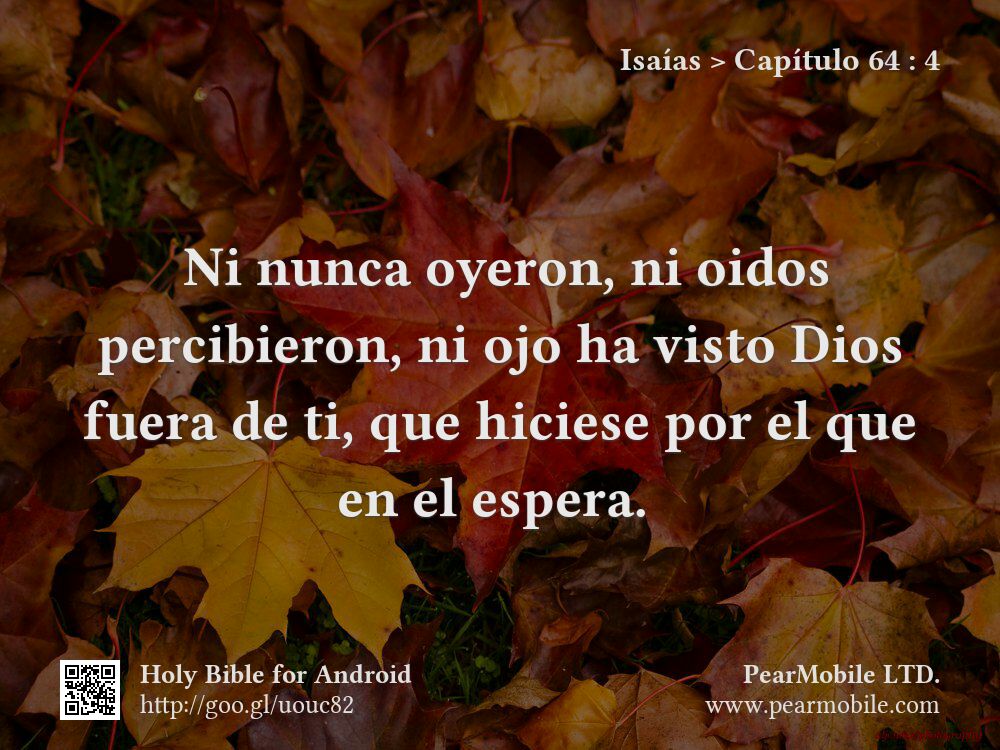 Isaías, Capítulo 64:4